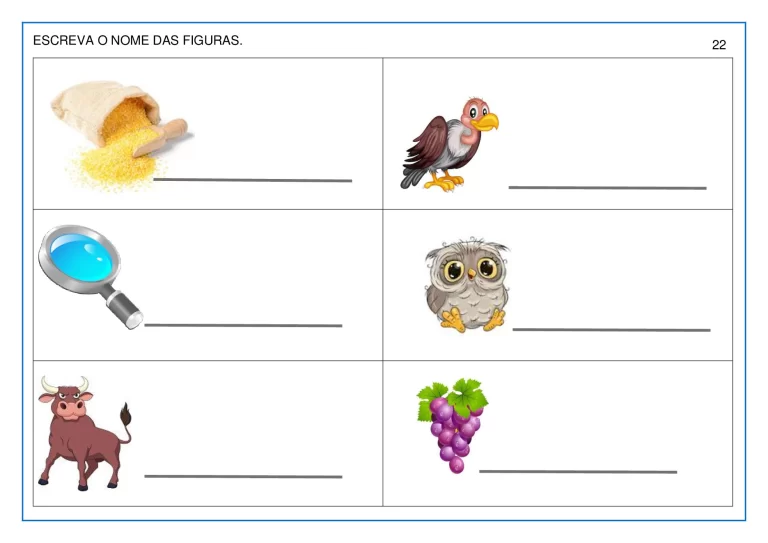 Atividades lúdicas para aprender sílabas — p22 | Atividades Educação Infantil (ensinoja.com.br)