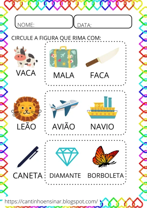 Atividades lúdicas para o ensino de sílabas — p4 | Atividades Educação Infantil (ensinoja.com.br)