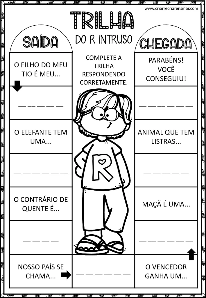 Atividades lúdicas para o ensino de sílabas — p5 | Atividades Educação Infantil (ensinoja.com.br)