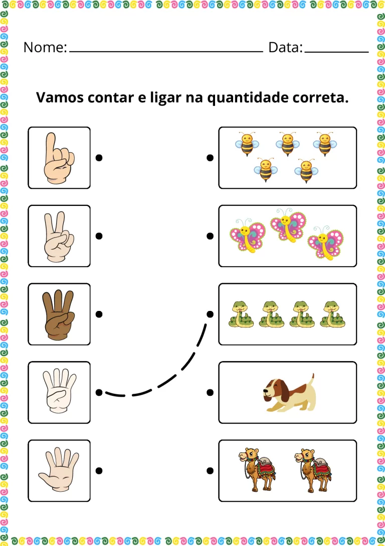 Atividades para educação infantil em PDF
