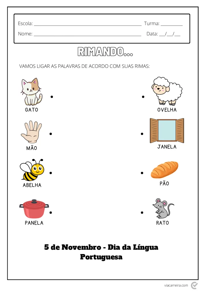 Atividades para o Dia da Língua Portuguesa em PDF — p3 | Atividades Educação Infantil (ensinoja.com.br)