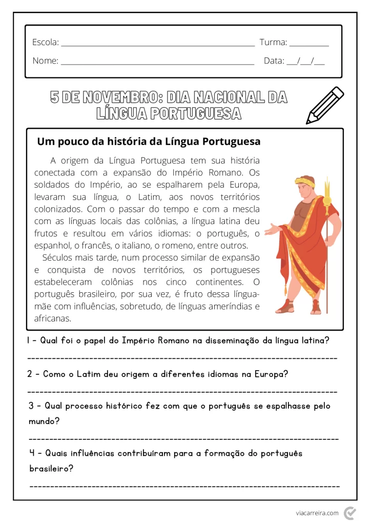 Atividades para o Dia da Língua Portuguesa em PDF — p12 | Atividades Educação Infantil (ensinoja.com.br)
