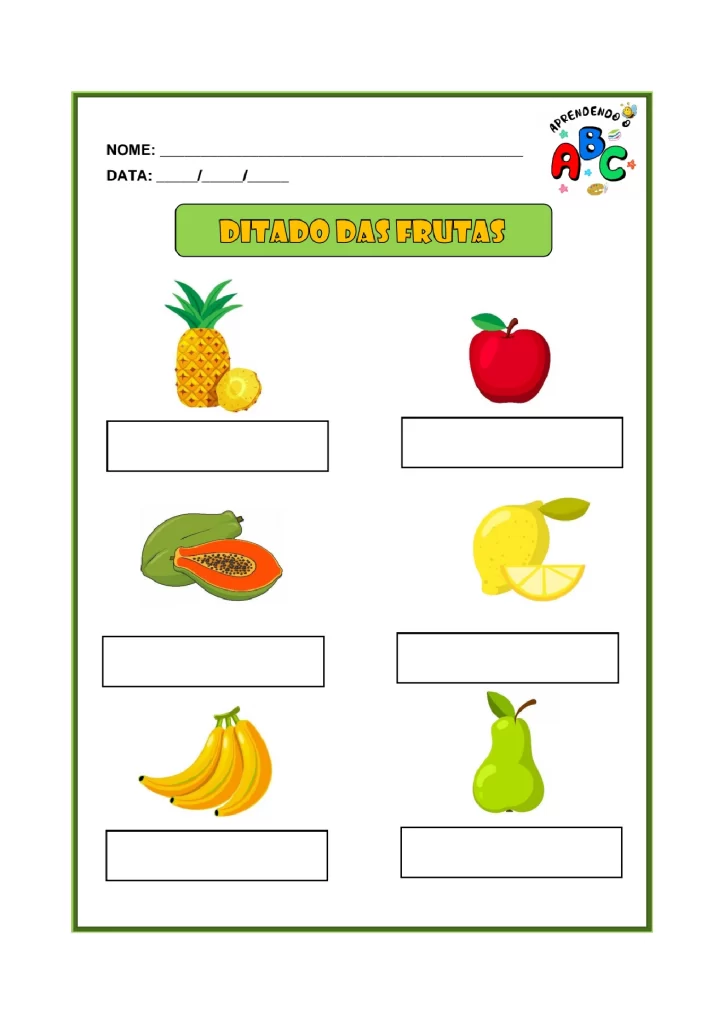 Atividades sobre alimentação saudável para crianças — p20 | Atividades Educação Infantil (ensinoja.com.br)