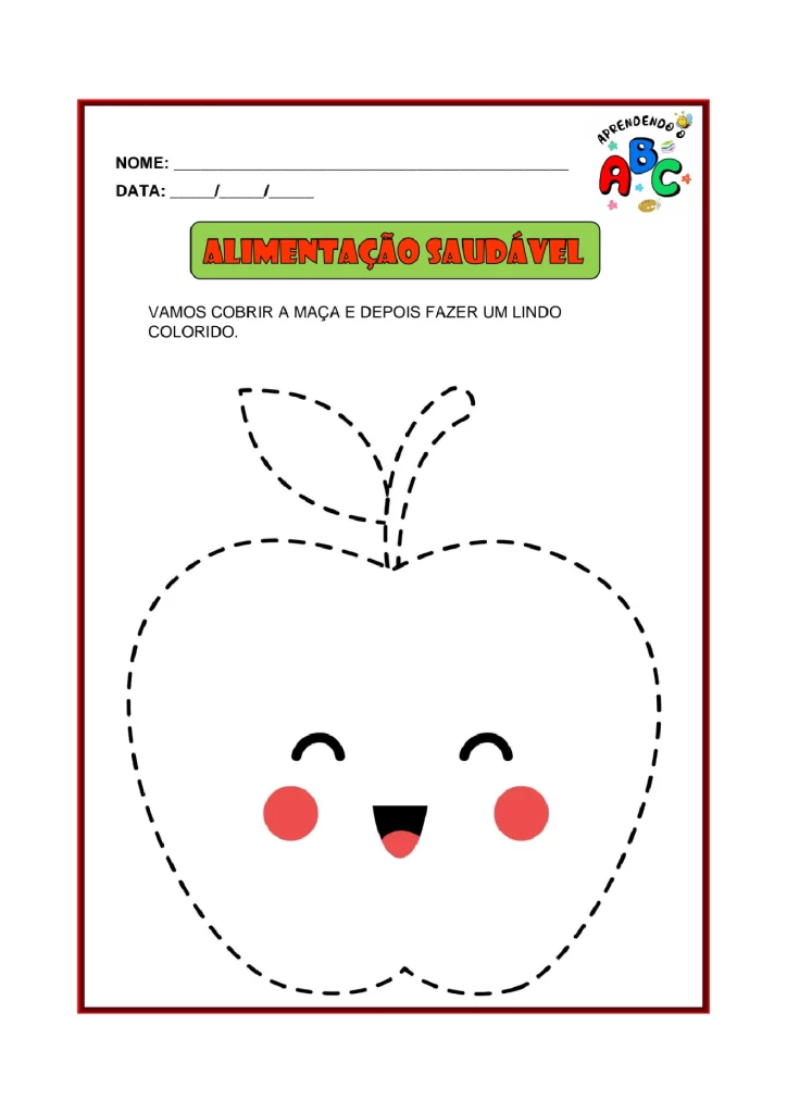 Atividades sobre alimentação saudável para crianças — p21 | Atividades Educação Infantil (ensinoja.com.br)