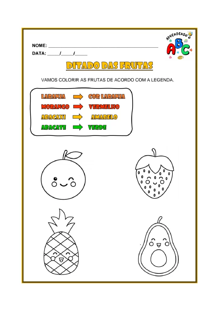 Atividades sobre alimentação saudável para crianças — p24 | Atividades Educação Infantil (ensinoja.com.br)