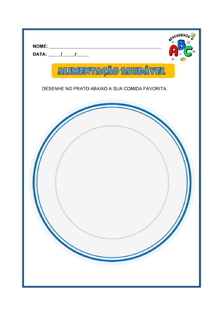 Atividades sobre alimentação saudável para crianças — p25 | Atividades Educação Infantil (ensinoja.com.br)