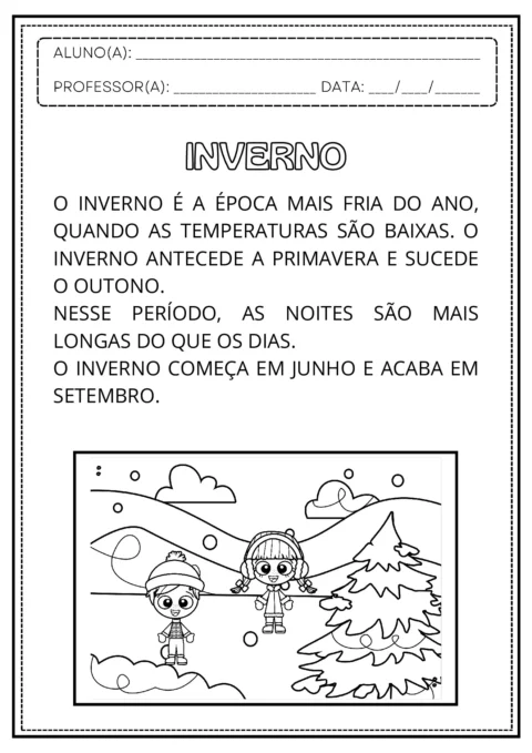 Atividades sobre as Estações do Ano para Imprimir e Colorir - PDF Grátis — p4 | Atividades Educação Infantil (ensinoja.com.br)