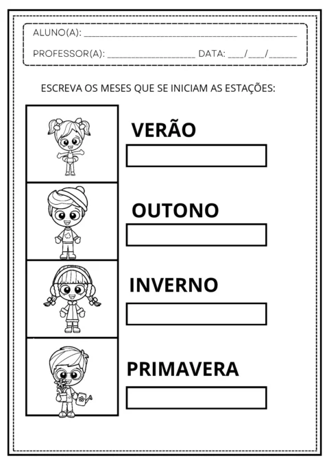 Atividades sobre as Estações do Ano para Imprimir e Colorir - PDF Grátis — p11 | Atividades Educação Infantil (ensinoja.com.br)