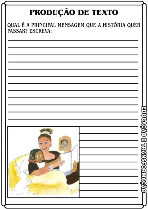 Atividades sobre Menina Bonita do Laço de Fita — p6 | Atividades Educação Infantil (ensinoja.com.br)