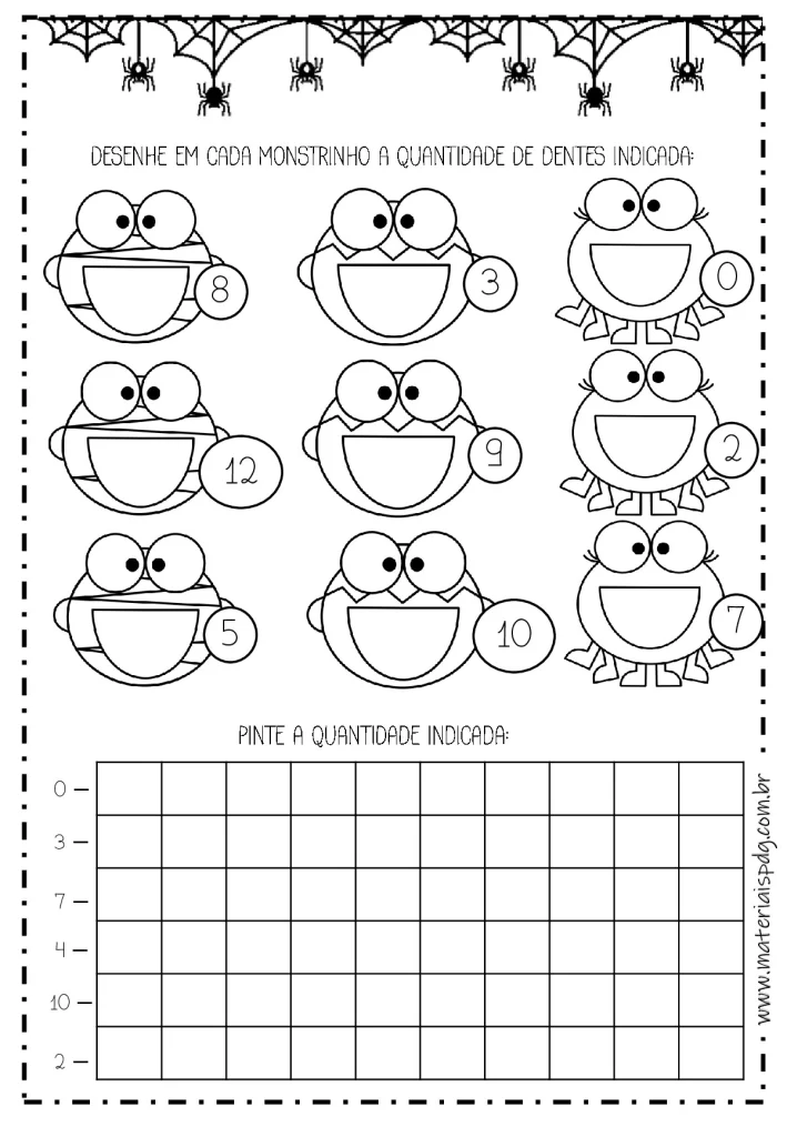 Caderno de atividades Halloween para crianças — p10 | Atividades Educação Infantil (ensinoja.com.br)