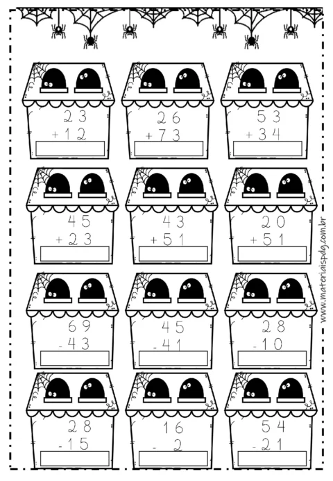 Caderno de atividades Halloween para crianças — p12 | Atividades Educação Infantil (ensinoja.com.br)