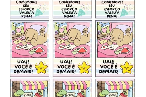 Cartões de incentivo e celebração para crianças — p1 | Atividades Educação Infantil (ensinoja.com.br)