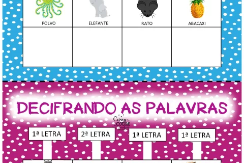 Decifrando as palavras para crianças — p2 | Atividades Educação Infantil (ensinoja.com.br)