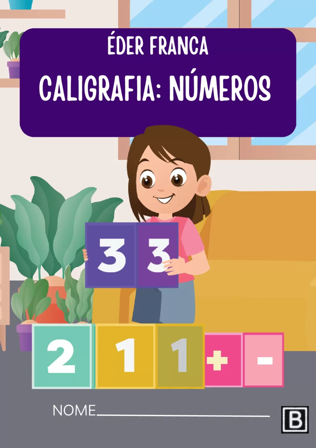 Atividades de caligrafia para números