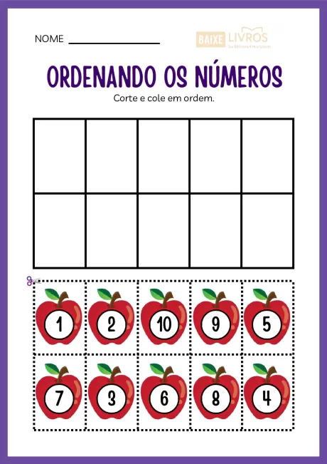 Atividades de caligrafia para números — p31