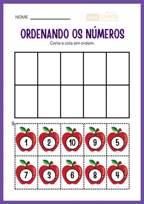 Atividades de caligrafia para números — p31
