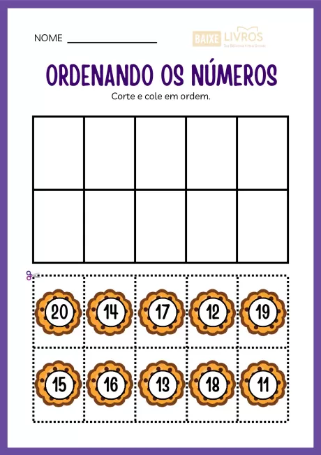 Atividades de caligrafia para números — p34