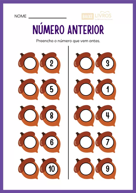 Atividades de caligrafia para números — p37