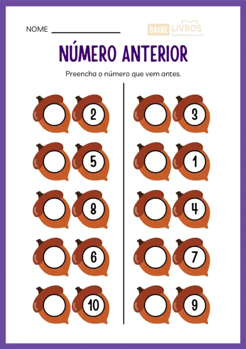 Atividades de caligrafia para números — p37
