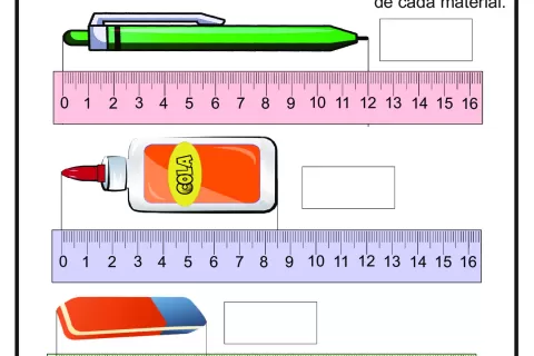 Atividades sobre grandezas e medidas para crianças — p2