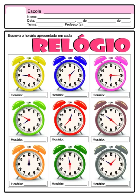 Atividades sobre grandezas e medidas para crianças — p12