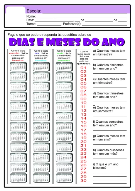 Atividades sobre grandezas e medidas para crianças — p13
