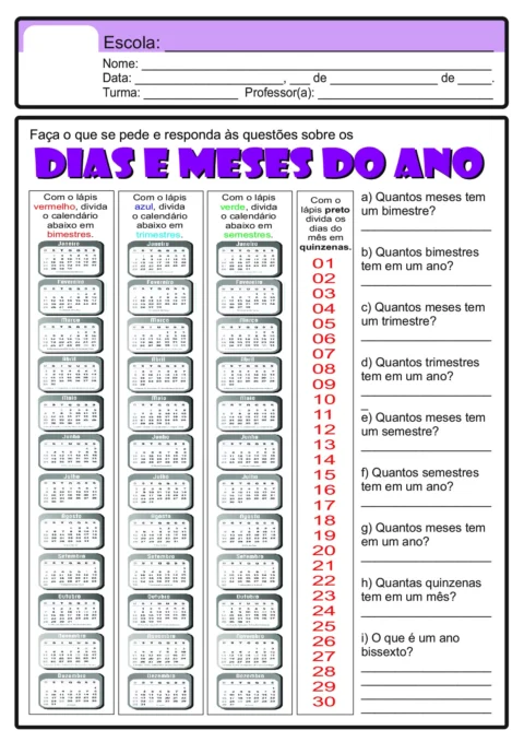 Atividades sobre grandezas e medidas para crianças — p13