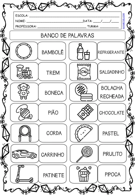 Atividades para o Dia das Crianças: Sequência Didática — p3