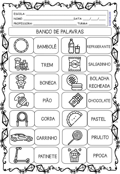 Atividades para o Dia das Crianças: Sequência Didática — p3