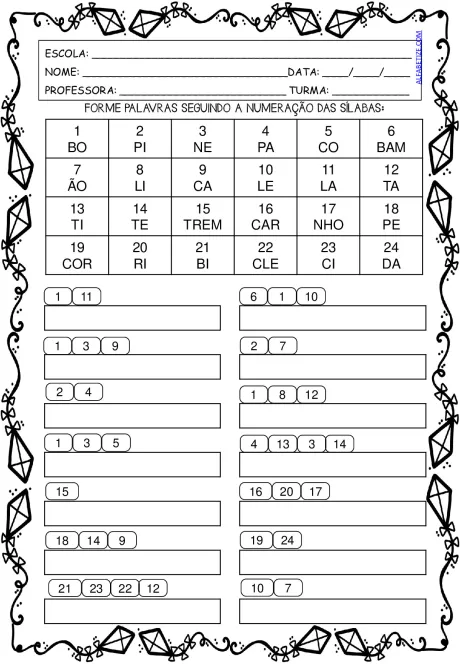 Atividades para o Dia das Crianças: Sequência Didática — p5