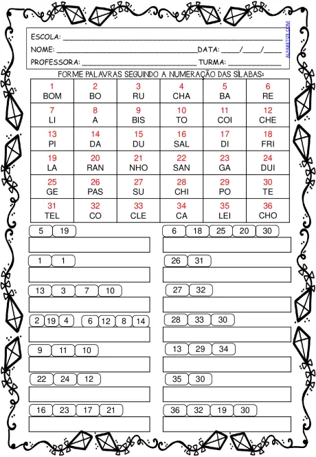 Atividades para o Dia das Crianças: Sequência Didática — p6