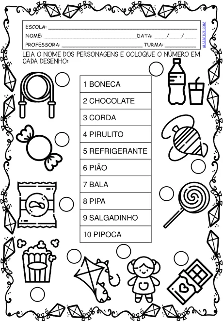 Atividades para o Dia das Crianças: Sequência Didática — p7