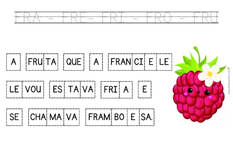 Atividades de sílabas para crianças — p7