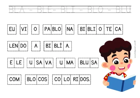 Atividades de sílabas para crianças — p17