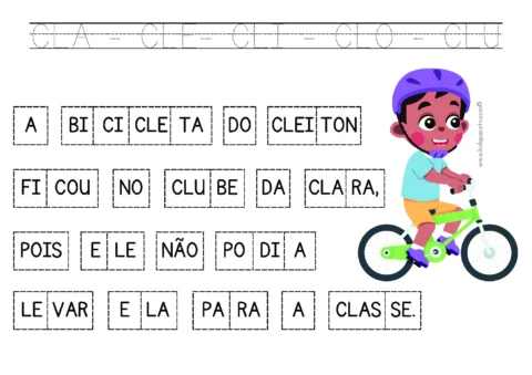 Atividades de sílabas para crianças — p19