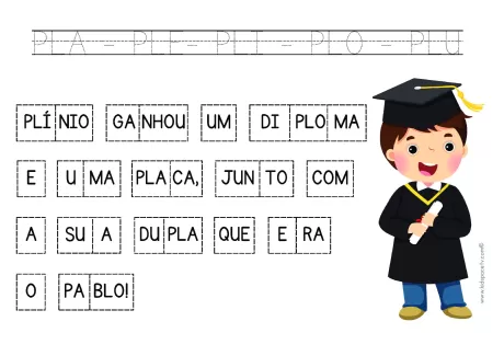 Atividades de sílabas para crianças — p25