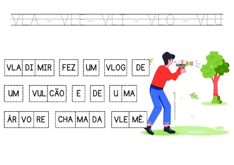 Atividades de sílabas para crianças — p29