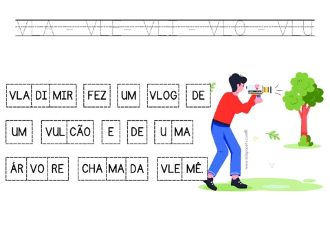 Atividades de sílabas para crianças — p29