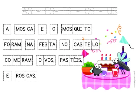 Atividades de sílabas para crianças — p39