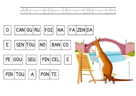 Atividades de sílabas para crianças — p41