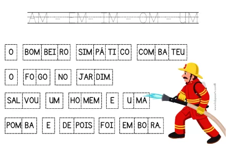Atividades de sílabas para crianças — p43