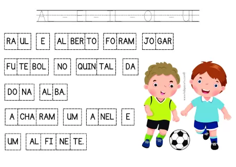 Atividades de sílabas para crianças — p45