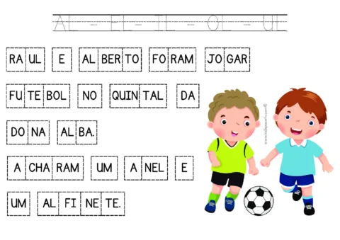 Atividades de sílabas para crianças — p45