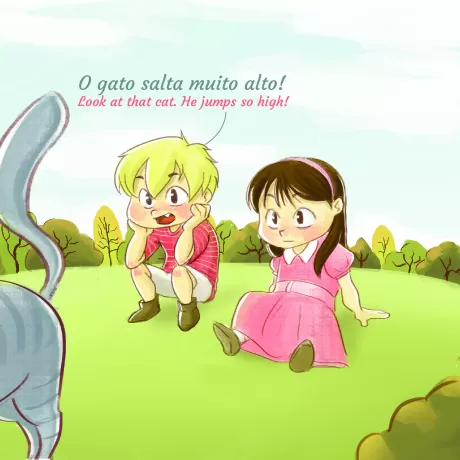 O salto do gato: uma história encantadora — p8