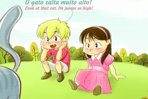 O salto do gato: uma história encantadora — p8