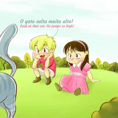 O salto do gato: uma história encantadora — p8