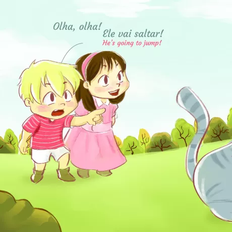 O salto do gato: uma história encantadora — p11