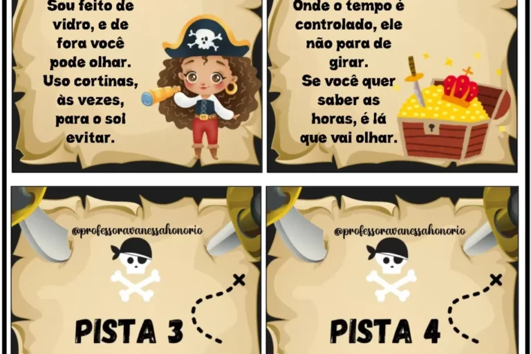 Caça ao tesouro: uma atividade divertida
