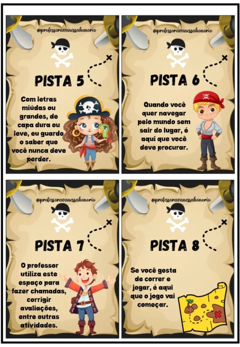 Caça ao tesouro: uma atividade divertida — p4