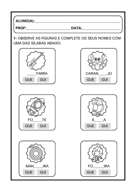Apostila do GUE e GUI para crianças — p4